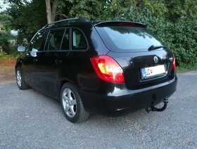 Škoda Fabia II 1.4 benzín 2009, čierna met, ťažné-TOP PONUKA - 2