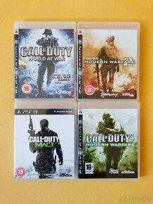 PS3 Hry - CALL OF DUTY, MEDAL OF HONOR - 2
