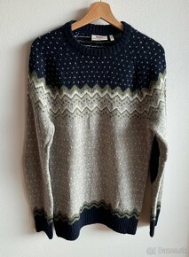 Nový merino sveter Fjallraven Ovik Knit Sweater M - 2