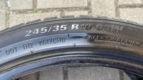 Zimné pneumatiky 245/35 r19 kumho - 2