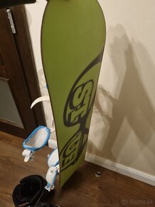 Snowboard 120cm s lyziarkami č. 39 - 2