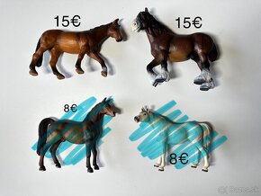 Schleich- staré kone - 2