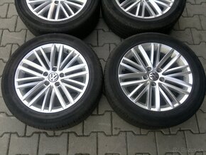 Elektrony VW SHARAN 5x112 r17, letne pneu. 225/50 r17 - 2