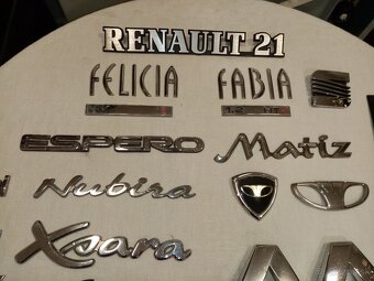 logo, znak Renault 21, Daewoo, Espero,  a pod.... - 2