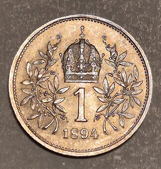 1 Koruna 1894 b.z František Jzoef I. - 2