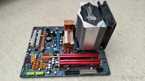 Zakladna doska s procesorom a chladicom, RAM - 2