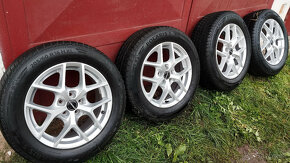 5x112 R16  - 205/60 R16 BORBET+Zimné pneu 7 mm - 2