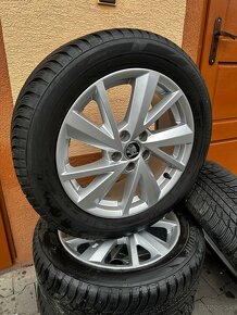 5x112 R17 + 215/55 r17 Bridgestone zimné (2023) - 2