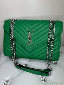 yves saint laurent kabelka zelena - 2