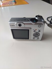 Digitálny fotoaparát Canon A550 ako nový nepoužívaný - 2