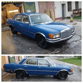 Mercedes w116 350 SE V8 manual - 2