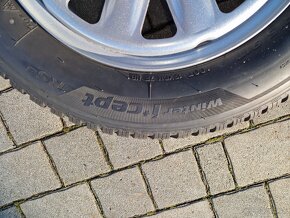 Zimné pneumatiky nové 195/65 R15 91T disky 6Jx1 EJ47/49 nové - 2