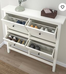 Ikea Hemnes skrinka na topánky Botník - 2