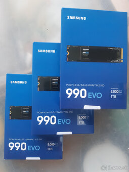 1TB SSD SAMSUNG 990 EVO M.2 PCI-e 4.0 NVMe - nový - 2