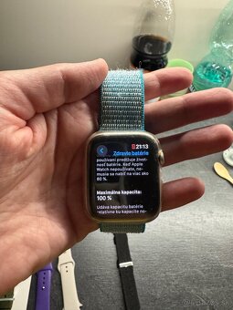 APPLE WATCH SE 2023 GPS 44 MM HVIEZDNE BIELY HLINÍK M/L - 2