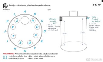 Predám - Plastová nádrž na vodu 17 m3 - 2