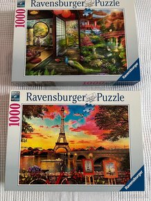 Puzzle Ravensburger-1000 dielov-rôzne - 2