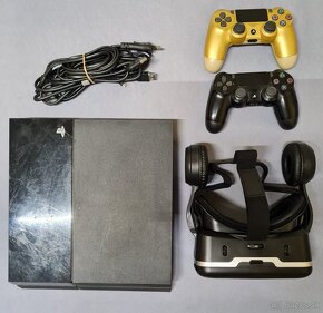 Ps4 500gb 2x ovládač + 11 hier + VR - 2