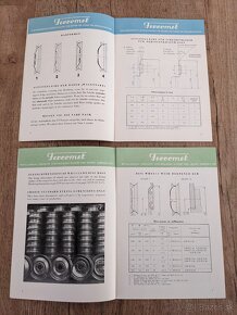 Dokumenty od Dunlop a autodiskov z roku 1959 - 2