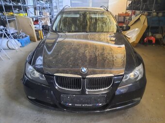 Rozpredam BMW E91 320D farba cierna, - 2