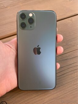 iPhone 11 Pro Midnight Green BATERIE 100% TOP - 2