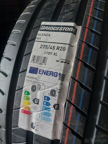 1ks nová letná pneu 275/45R20 RFT Bridgestone - 2