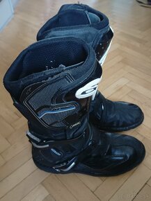 velkost 45 - vysoke moto cizmy ALPINESTARS TOUCAN goretex - 2