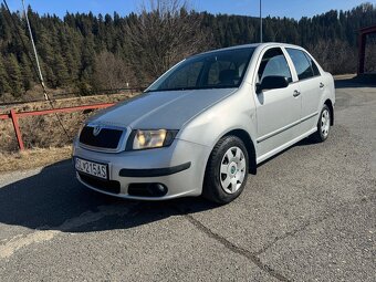 ŠKODA FABIA 1 1.2 47KW 1 MAJITEL nájazd 100000km - 2