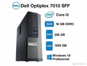 DELL OP SFF, I5-3470, 16GB RAM,256GB SSD,1000GB HDD,Win10Pro - 2