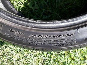 215/40 r17 letne pneumatiky - 2