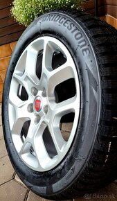 alu R17 5x110, zimné pneu 215/55, Fiat 500X, NOVÉ - 2