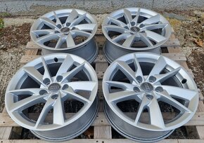 ORIGINÁL AUDI HLINÍKOVÉ DISKY 5x112 R16 - 2