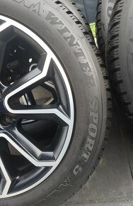 Zimný komplet 205/55R16 Dunlop + ALL disky Black - 2