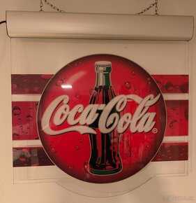 Svetelná LED reklama, pútač coca-cola - 2