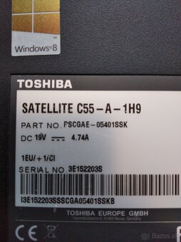 Toshiba Satellite C55 - 2