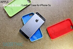 KÚPIM originál farbený kožený Apple kryt na iPhone 5 5S SE - 2