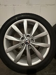 VW golf elektróny  R17 5x112 originál+pneu VW/Škoda/Seat - 2