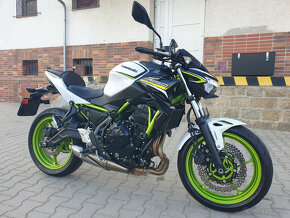 Prodám Kawasaki Z650 , r. v. 2021, verze s ABS, ČR, 7518km - 2