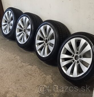 5x112 r17 225/45 zimne pneumatiky - 2