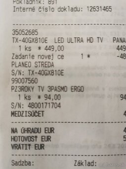 Televízor Panasonic TX40GX810E - 2