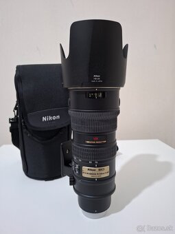 Nikon nikkor 70-200 f 2,8 af-s G VR (nový) - 2