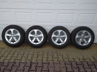 Orig. sada Audi, VW, Škoda, Seat 5x112 R17 + pneu 215/65 R17 - 2