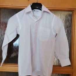 Biela chlapčenská košeľa s dlhým rukávom veĺ.104, 56,60,62 - 2