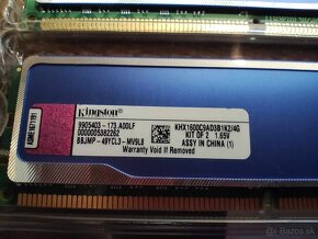 DDR3 pamäte Kingston 2x4 GB - 2