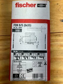Stropný klinec Fischer FDN 6/5 - 2