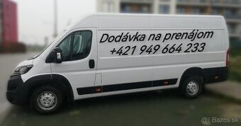 Požičanie dodávky - na prenájom - for rent - 2