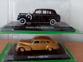 Predám modely škoda 1:43. cena za kus. - 2