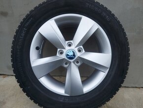 NOVÉ 5x112 6Jx16 ET43 - zimný komplet ŠKODA KAROQ - 2