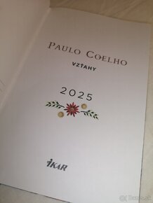 PAULO COELHO - VZŤAHY Diár 2025 - Len osobný odber - 2