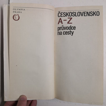 Československo A-Z průvodce na cesty - 2